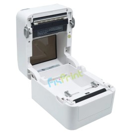 Printer Label Barcode XP-D4601B USB Only (PUTIH), XPrinter Thermal D4601B Interface USB Only, Printer Cetak Resi+Paper Tray P/N 214601US1W2FS-WH