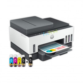 BUNDLING Printer HP Smart Tank 750 All-in-One A4 Print Scan Copy WiFi ADF Bluetooth (6UU47A) With Xantri Ink