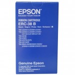 Ribbon Cartridge Original Epson ERC-38 B ERC38 Black TMU220 TM-U220A TM-U220B TM-U220D TM-U200A TM-U200B TM-U200D TM-U210A TM-U210B TM-U210D TM-U230 TM-U325 TM-U370 TM-U375 TM-U210AR TM-300A TM-300B TM-300C TM-300D TM-U300A TM-U300B TM-U300C TM-U300D